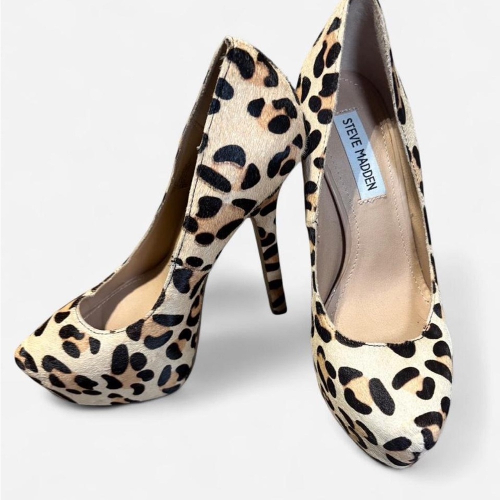 Steve Madden Animal Print Heels